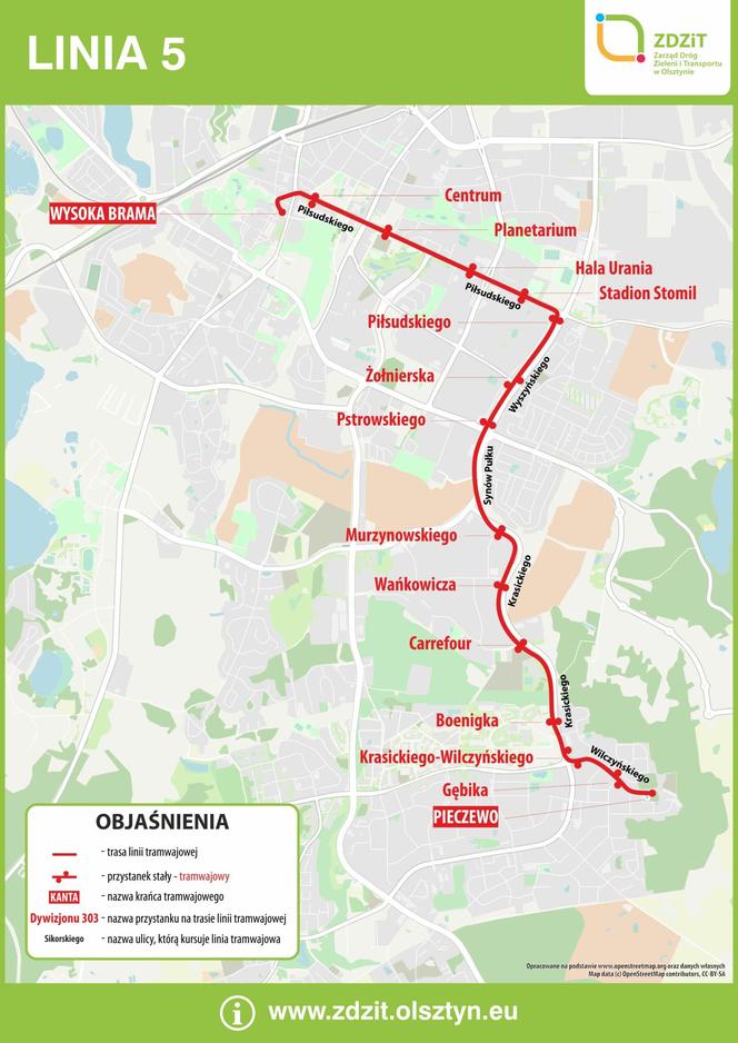 Rewolucja w komunikacji miejskiej w Olsztynie. Nowe linie tramwajowe i zmiany w kursowaniu autobusów