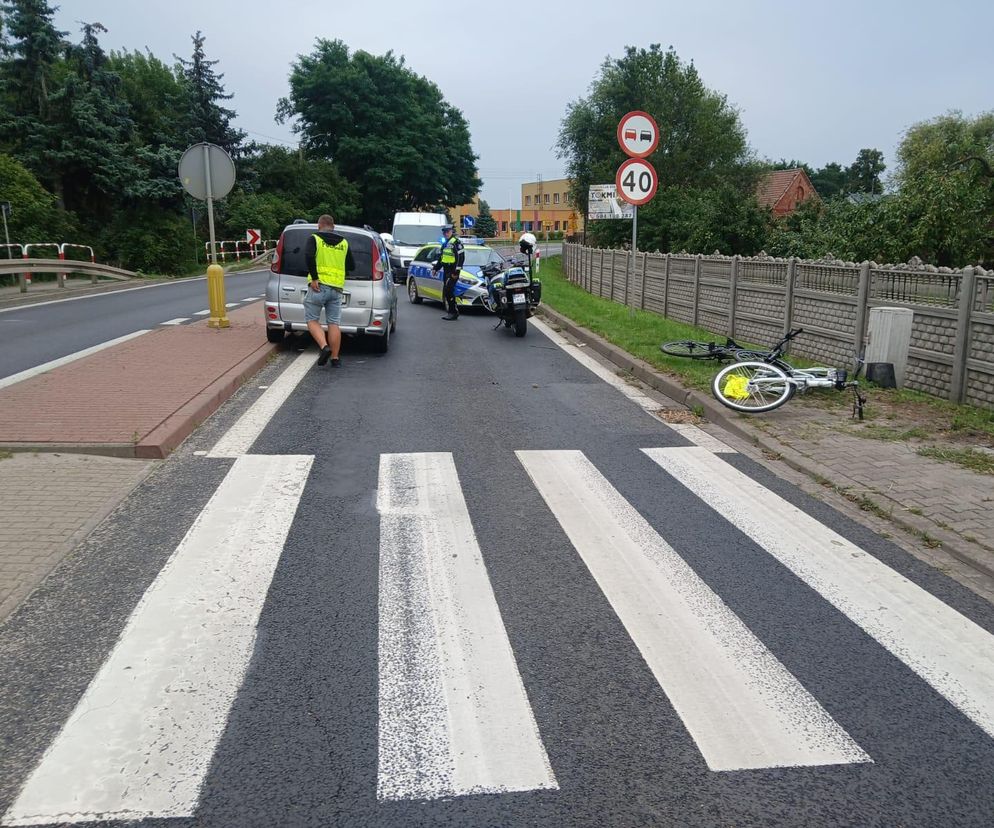 ​70-latek potrącił dwoje pieszych. Wypadek niedaleko Kościana