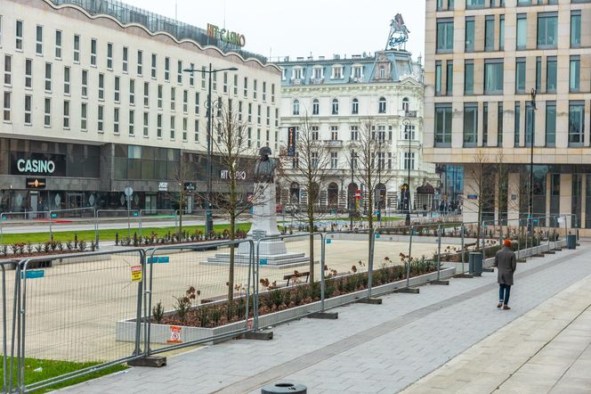 Budowa parkingu podziemnego pod placem Powstańców Warszawy