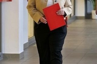 Aneta Zając na planie serialu Pierwsza miłość - styczeń 2025