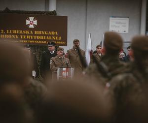 Przysięga wojskowa 2 LBOT w Puławach