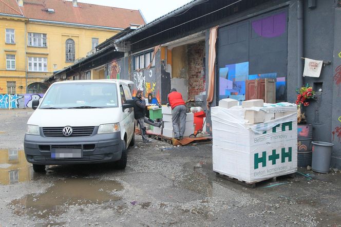 Obrońcy Stacji Praga protestowali pod urzędem