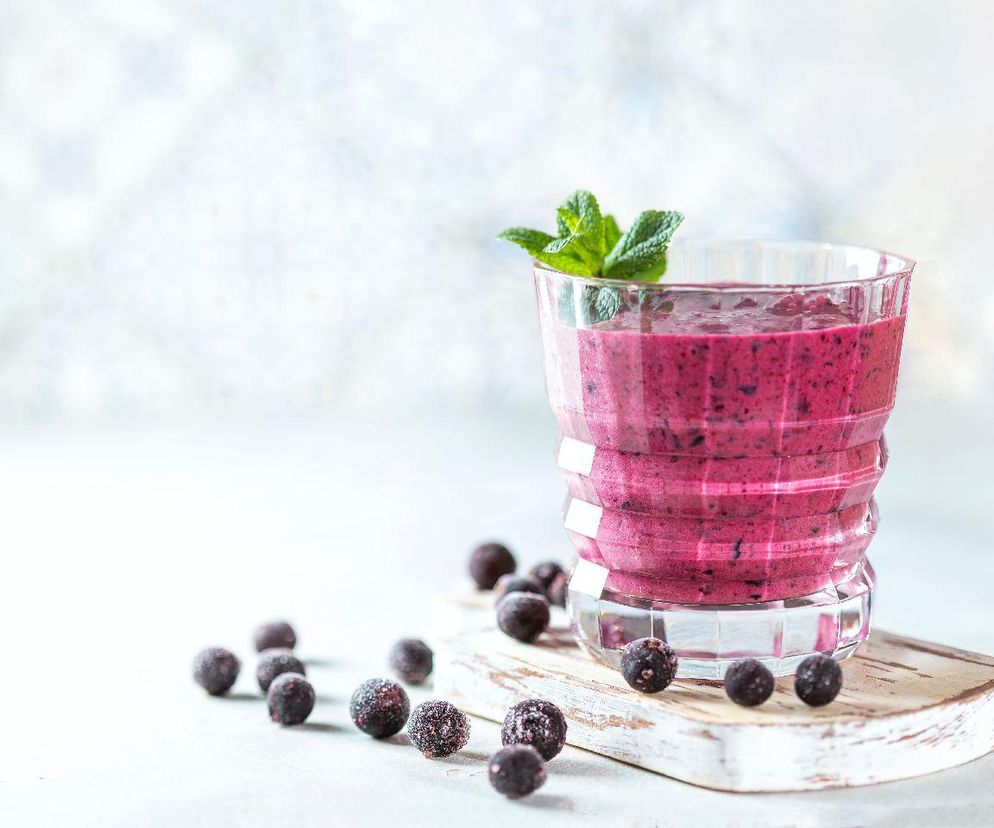 koktajl z czarnej porzeczki