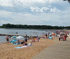 Zalew w Sielpi cieszy się dużą popularnością