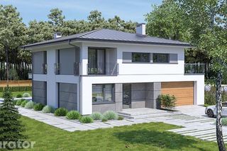 Dom jednorodzinny - M253c Szczęśliwy - wariant III