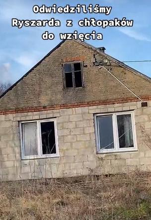 Dawny dom Ryszarda "Szczeny" Dąbrowskiego