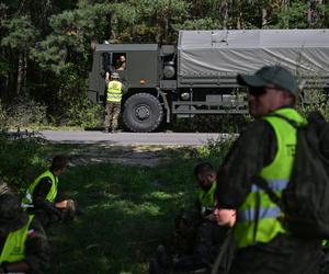 Poszukiwania obiektu powietrznego w pow. zamojskim - dzień trzeci