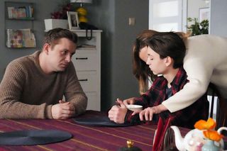 	Barwy szczęścia odc. 3188: Asia (Anna Gzyra), Hubert (Marek Molak), Emil (Artem Malashchuk)