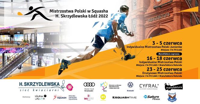 Mistrzostwa Polski w squasha już od 16 czerwca w Manufakturze!