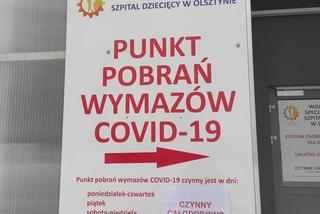 Punkty wymazowe w kierunku COVID-19 na Warmii i Mazurach