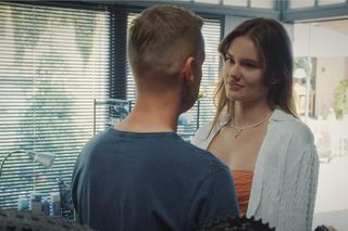 	M jak miłość odc. 1834. Franka (Dominika Kachlik), Paweł (Rafał Mroczek)