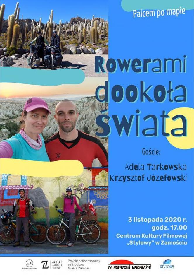 Zamość:  Niezwykła para rowerzystów  opowie o swojej podróży dookoła świata