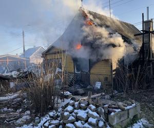 Kolejny pożar domu na Podlasiu. 70-letni pan Janusz stracił dach nad głową