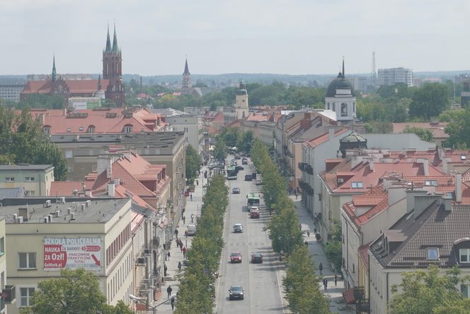 Punkt widokowy na wieży Kościoła św. Rocha w Białymstoku