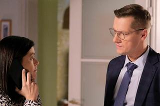 M jak miłość odc. 1786. Kinga (Katarzyna Cichopek), Piotrek (Marcin Mroczek)