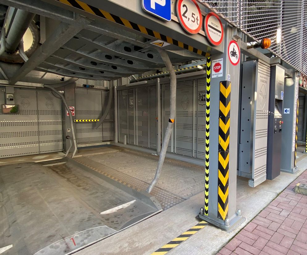 Otwarcie parkingu automatycznego w Katowicach