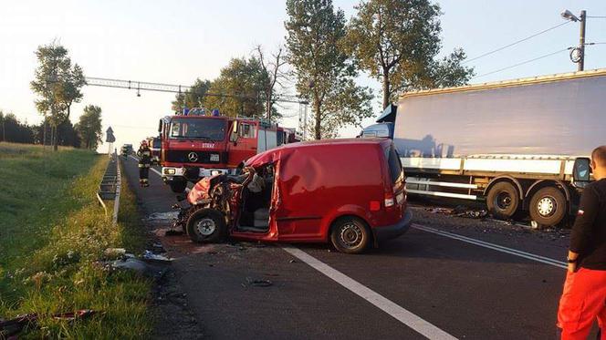 Śmiertelny wypadek na DK94 w Czajowicach [ZDJĘCIA]