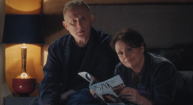 M jak miłość odc. 1873. Marysia (Małgorzata Pieńkowska), Artur Rogowski (Robert Moskwa)