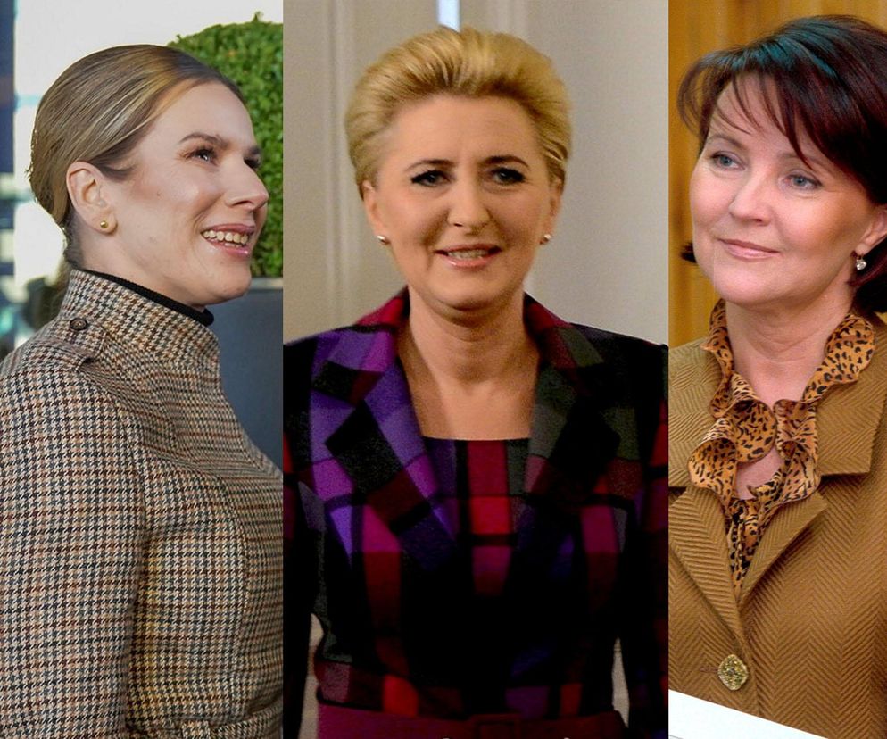 Jesienne stylizacje pierwszych dam