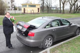 Ryszard Kalisz jeździ Audi A6