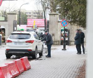 Pogrzeb matki Tomasza Stockingera