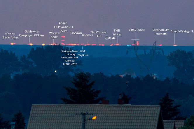 TOP 10 najdalszych widoków Warszawy. To nie są zdjęcia lotnicze, wszystkie zrobiono z poziomu ziemi!