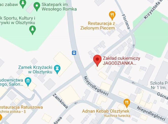 Zakład cukierniczy JAGODZIANKA Olsztynek 