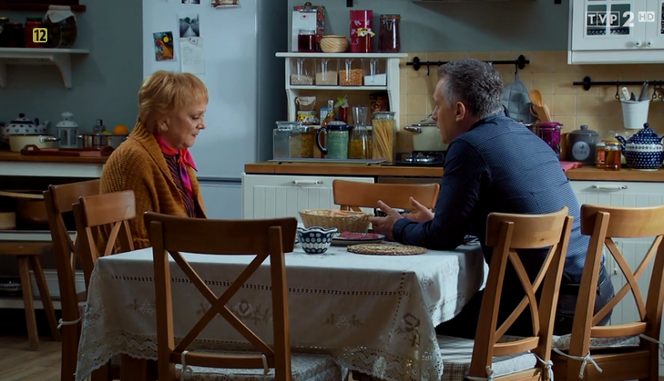 M jak miłość odcinek 1450, Kisielowa (Małgorzata Różniatowska), Artur (Robert Moskwa)