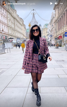 Katarzyna Cichopek w Wiedniu