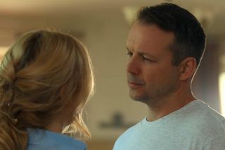 	Barwy szczęścia, odcinek 3061. Bruno (Lesław Żurek), Karolina (Marta Dąbrowska)