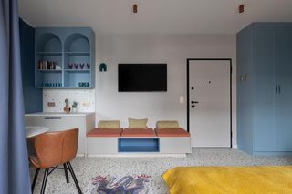 Kawalerka w Gdańskich Dokach - projekt Tatewik Caturowa