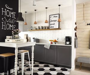 Szara kuchnia: meble IKEA