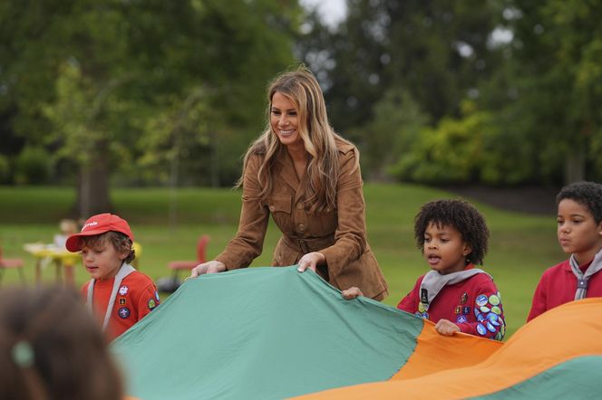 Pierwsza Dama USA w Windsorze spotkała się z królową Kamilą i księżną Kate