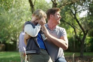 	M jak miłość odc. 1837. Marcin (Mikołaj Roznerski), Szymek (Staś Szczypiński)