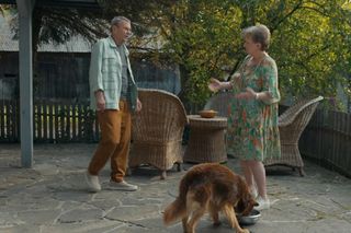 Barwy szczęścia, odcinek 3130. Czesław (Marian Jaskulski), Basia (Sławomira Łozińska)