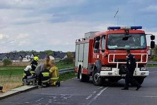 Pijany kierowca przebił barierki i spadł z mostu do rzeki