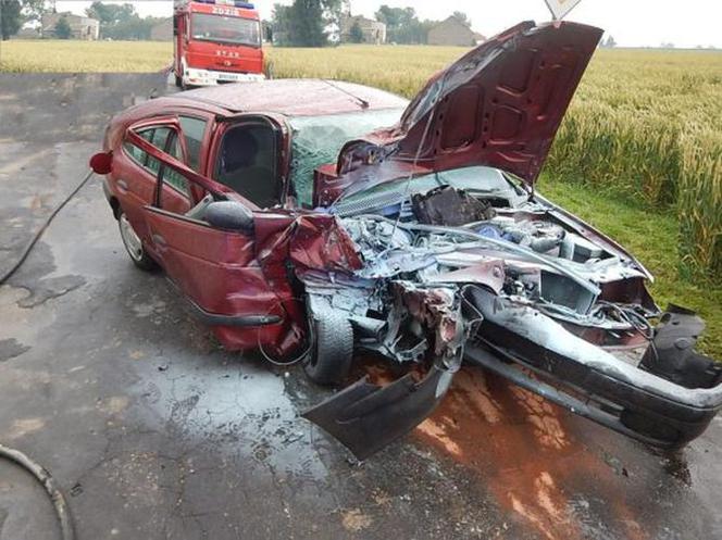 Wypadek w Głogowej