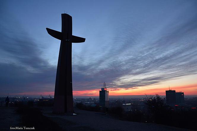 Tak wygląda gdańska panorama widziana z Góry Gradowej  o poranku