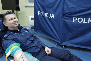 Zbiórka krwi w iławskiej komendzie policji