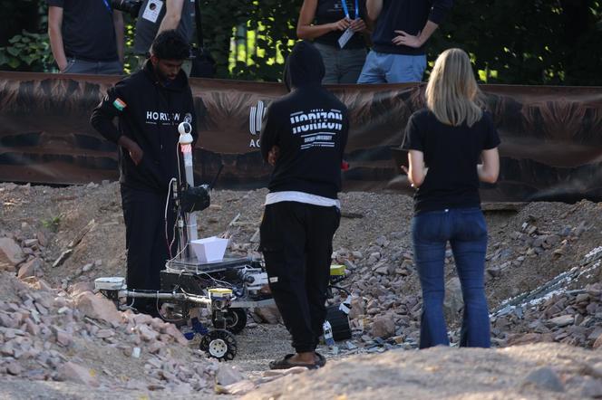 10. edycja zawodów łazików marsjańskich European Rover Challenge na terenie Akademii Górniczo-Hutniczej w Krakowie