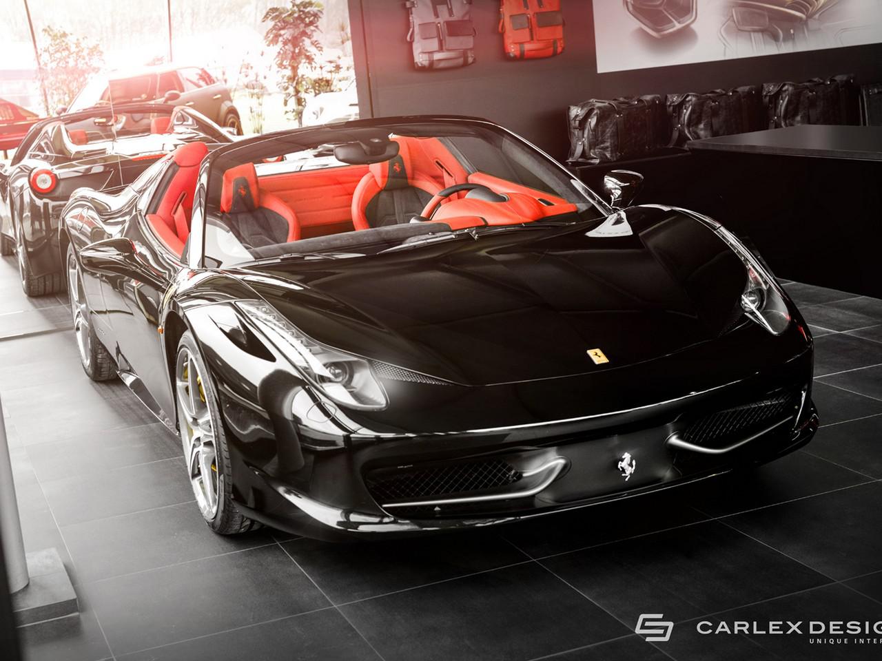 Ferrari 458 Spider tuning Carlex Design