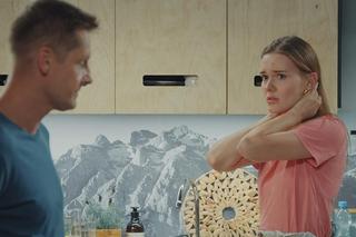 M jak miłość odc. 1771. Franka (Dominika Kachlik), Paweł (Rafał Mroczek)