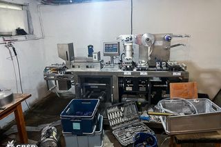 CBŚP rozbiło gigantyczną fabrykę leków