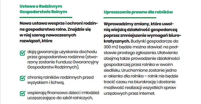 Polski Ład dla polskiej wsi