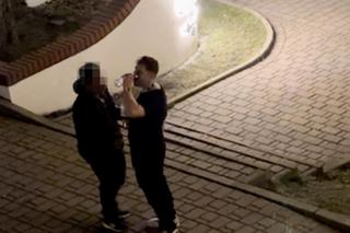 Daniel Martyniuk  skuty w kajdanki wyprowadzony z hotelu