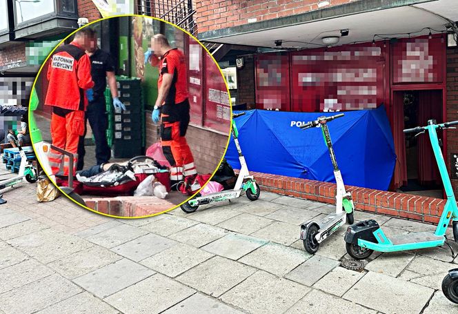 Spadł z wysokości i zmarł. Tragedia w Śródmieściu