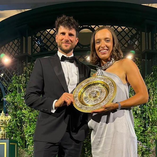 Iga Świątek bawiła się na Kolacji Mistrzów Wimbledonu