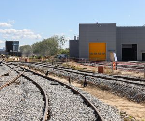 Budowa stacji postojowo-technicznej Mory (sierpień 2025)