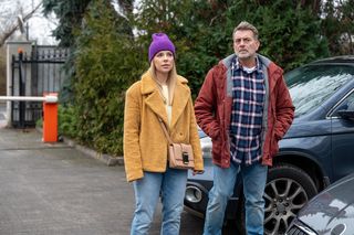 Na sygnale odc. 669. Basia (Anna Wysocka), Wiktor Banach (Wojciech Kuliński)