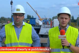 Kiedy otworzą most Łazienkowski? Próby obciążeniowe na moście